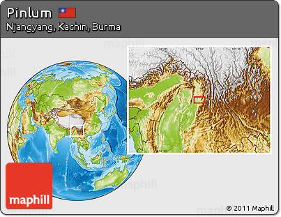 Physical Location Map of Pinlum
