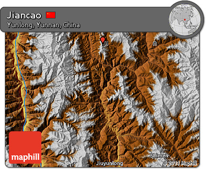 Physical Map of Jiancao