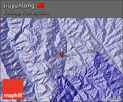 Political Map of Jiuyunlong