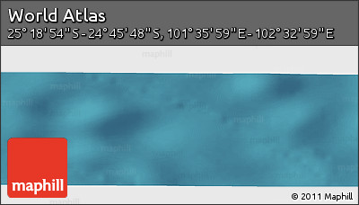 Satellite Panoramic Map of the Area around 25° 2' 21" S, 102° 4' 29" E