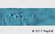 Satellite Panoramic Map of the area around 25° 2' 21" S, 107° 52' 30" W