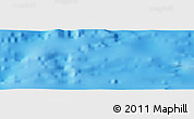 Shaded Relief Panoramic Map of the area around 25° 2' 21" S, 115° 31' 30" W