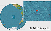Satellite Location Map of the area around 25° 2' 21" S, 116° 22' 30" W