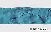 Satellite Panoramic Map of the area around 25° 2' 21" S, 116° 22' 30" W
