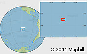 Savanna Style Location Map of the area around 25° 2' 21" S, 117° 13' 29" W