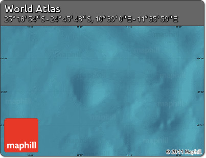 Satellite Map of the Area around 25° 2' 21" S, 11° 7' 30" E