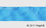 Political Panoramic Map of the area around 25° 2' 21" S, 123° 10' 30" W