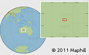 Savanna Style Location Map of the area around 25° 2' 21" S, 126° 43' 29" E