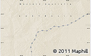 Shaded Relief Map of the area around 25° 2' 21" S, 126° 43' 29" E