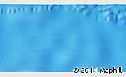 Shaded Relief 3D Map of the area around 25° 2' 21" S, 126° 34' 29" W