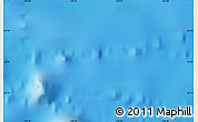 Physical Map of the area around 25° 2' 21" S, 129° 7' 30" W