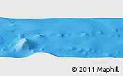 Political Panoramic Map of the area around 25° 2' 21" S, 129° 7' 30" W