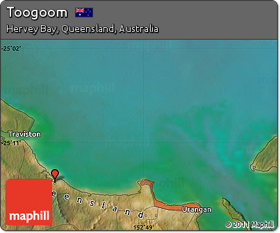 Satellite Map of Toogoom