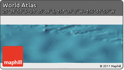 Satellite Panoramic Map of the Area around 25° 2' 21" S, 157° 10' 30" W