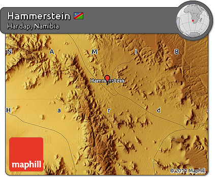 Physical Map of Hammerstein