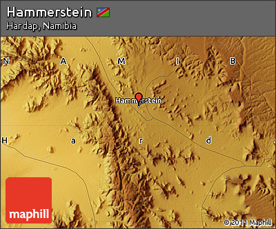 Physical Map of Hammerstein