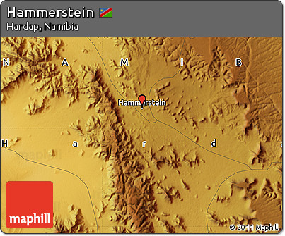 Physical Map of Hammerstein