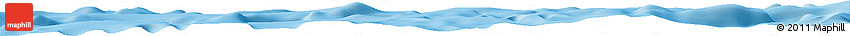 Shaded Relief Horizon Map of the Area around 25° 2' 21" S, 177° 34' 29" W