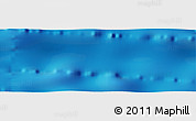 Physical Panoramic Map of the area around 25° 2' 21" S, 24° 34' 30" W
