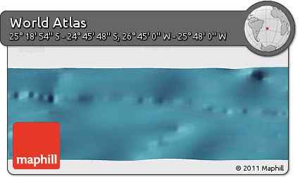 Satellite Panoramic Map of the Area around 25° 2' 21" S, 26° 16' 29" W