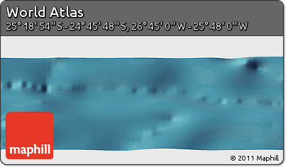 Satellite Panoramic Map of the Area around 25° 2' 21" S, 26° 16' 29" W