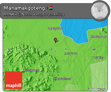 Political Map of Manamakgoteng
