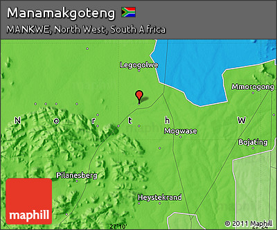 Political Map of Manamakgoteng