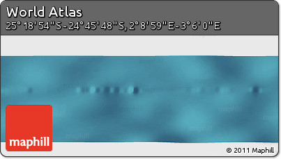 Satellite Panoramic Map of the Area around 25° 2' 21" S, 2° 37' 30" E