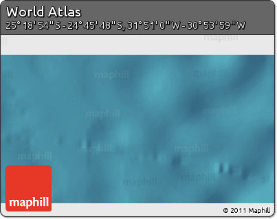 Satellite 3D Map of the Area around 25° 2' 21" S, 31° 22' 30" W