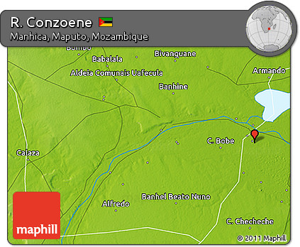 Physical 3D Map of R. Conzoene