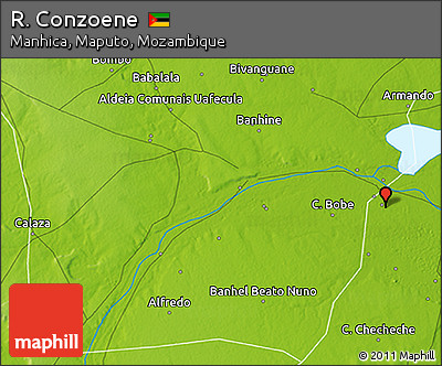 Physical 3D Map of R. Conzoene