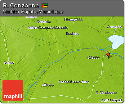 Physical 3D Map of R. Conzoene
