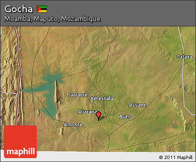 Satellite 3D Map of Gocha