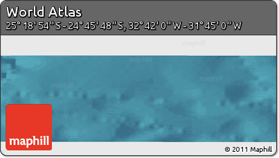 Satellite Panoramic Map of the Area around 25° 2' 21" S, 32° 13' 30" W