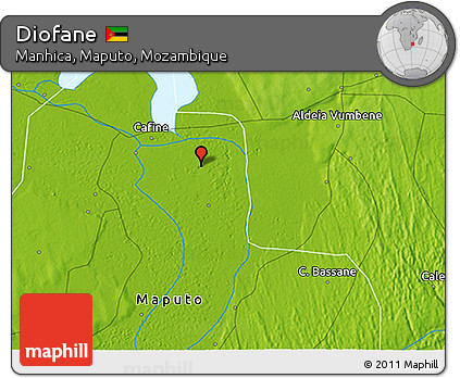 Physical 3D Map of Diofane