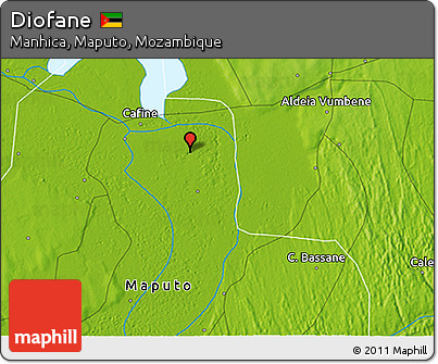 Physical 3D Map of Diofane