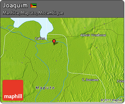 Physical 3D Map of Joaquim