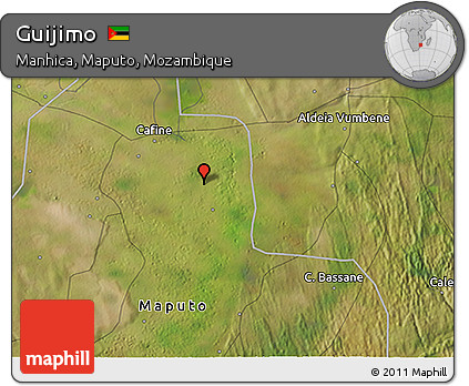Satellite 3D Map of Guijimo