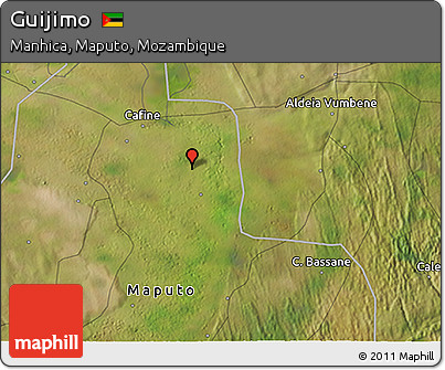 Satellite 3D Map of Guijimo
