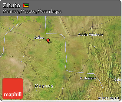 Satellite 3D Map of Zituto
