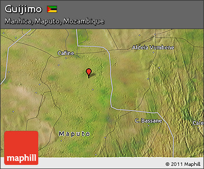Satellite 3D Map of Guijimo