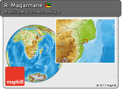 Physical Location Map of R. Maganhane