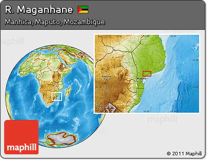 Physical Location Map of R. Maganhane