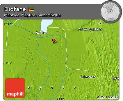 Physical Map of Diofane