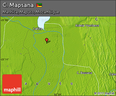 Physical Map of C. Mapsana