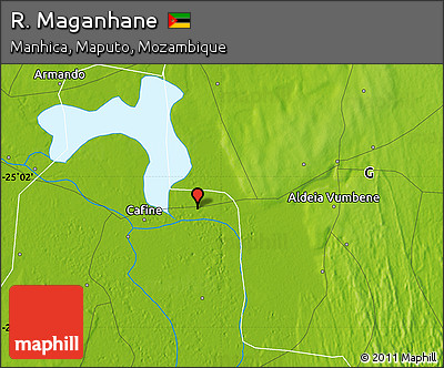 Physical Map of R. Maganhane