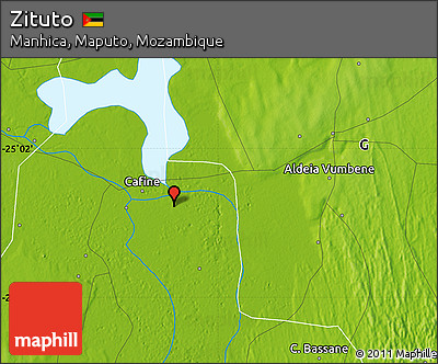 Physical Map of Zituto