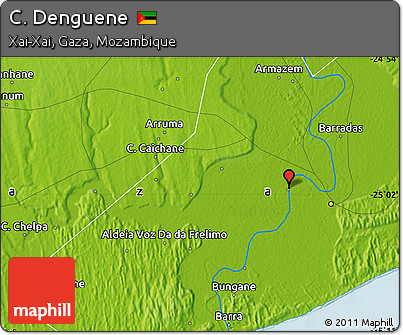 Physical Map of C. Denguene