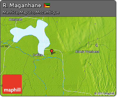 Physical Map of R. Maganhane