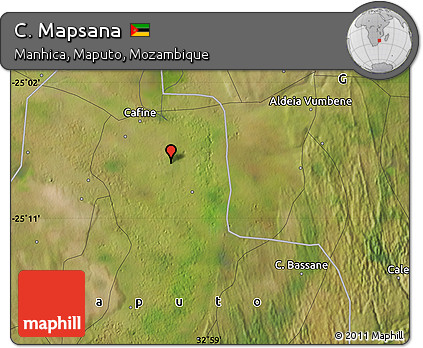 Satellite Map of C. Mapsana